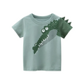 Camiseta de desenho animado 3D infantil