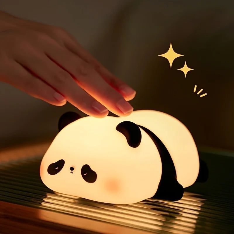 Luminária de Silicone Panda