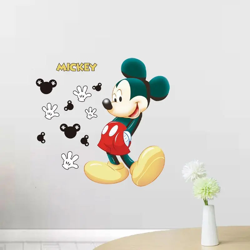 Adesivo de parede infantil mickey e minnie *Luxo e elegância para o quarto do seu filho*