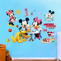 Adesivo de parede infantil mickey e minnie *Luxo e elegância para o quarto do seu filho*