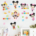 Adesivo de parede infantil mickey e minnie *Luxo e elegância para o quarto do seu filho*