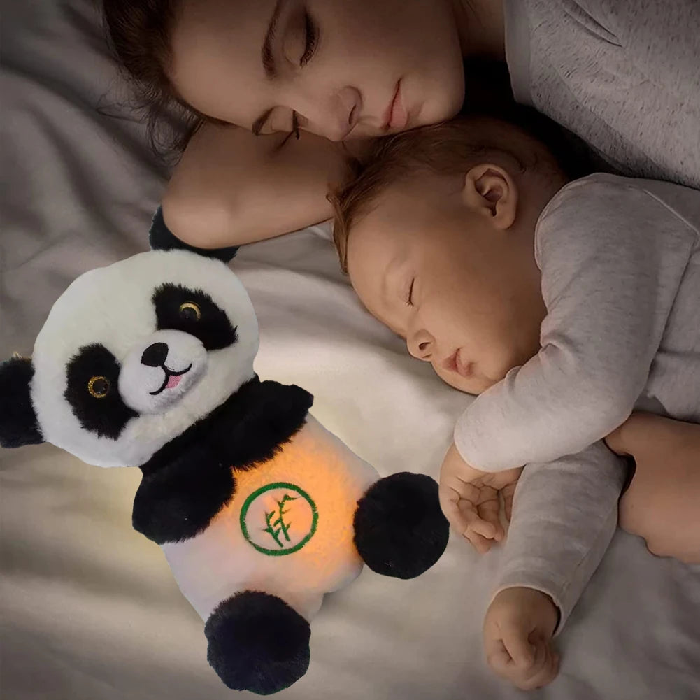 Panda do Sono - Pelúcia Com Luz e Música pra Embalar o Sono do Bebê