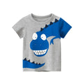 Camiseta de desenho animado 3D infantil